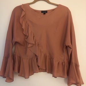 Topshop Ruffled blouse
